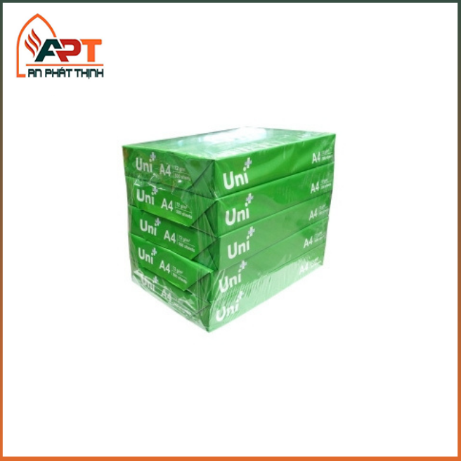 Giấy in A4 Uni Plus 72 Gsm màng co