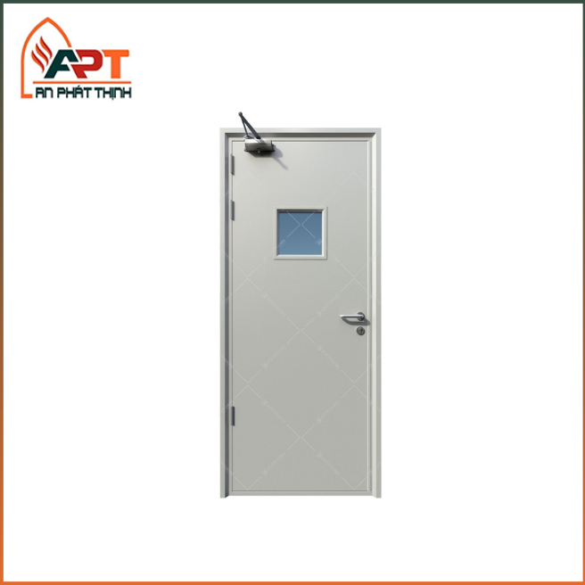 Cửa chống cháy 1 cánh có kính- 60P- 90P-120P