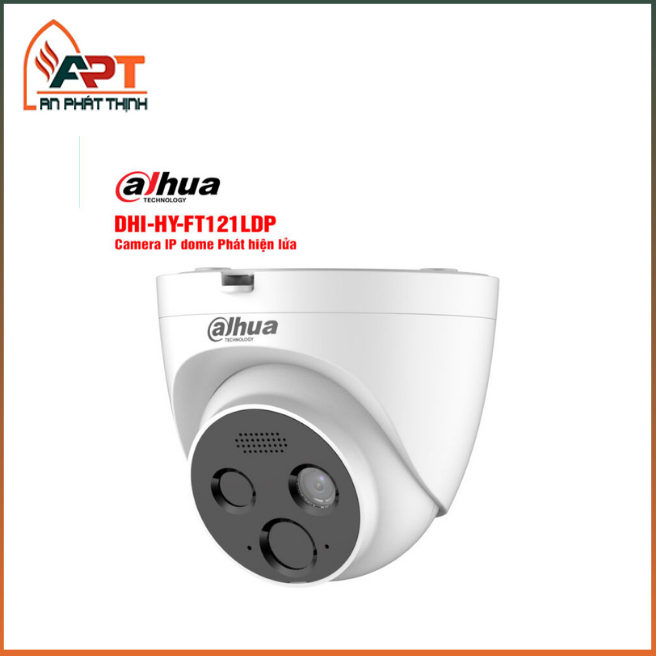 Camera IP 2MP phát hiện lửa DAHUA DHI-HY-FT121LDP