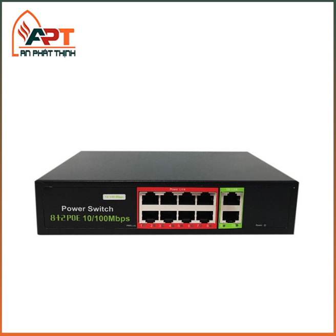 Switch PoE 8 cổng ONECAM SW-10-08P-B