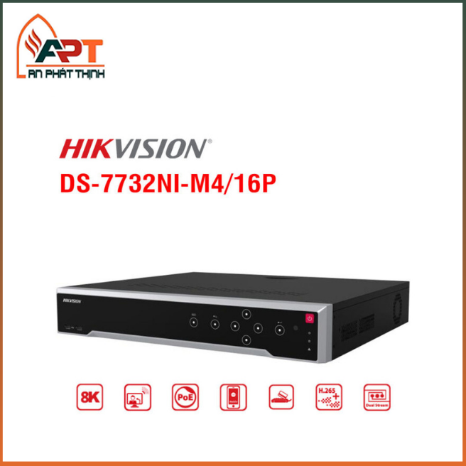 Đầu ghi IP 32 kênh HIKVISION DS-7732NI-M4.16P