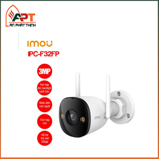 Camera Wifi ngoài trời IMOU IPC-F32FP 3MP